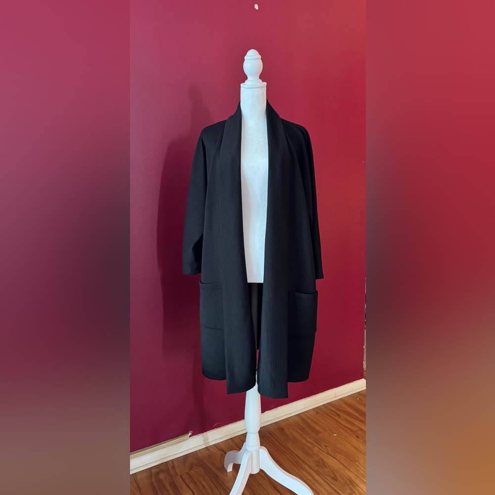 Anne Klein Black Soft Jacket